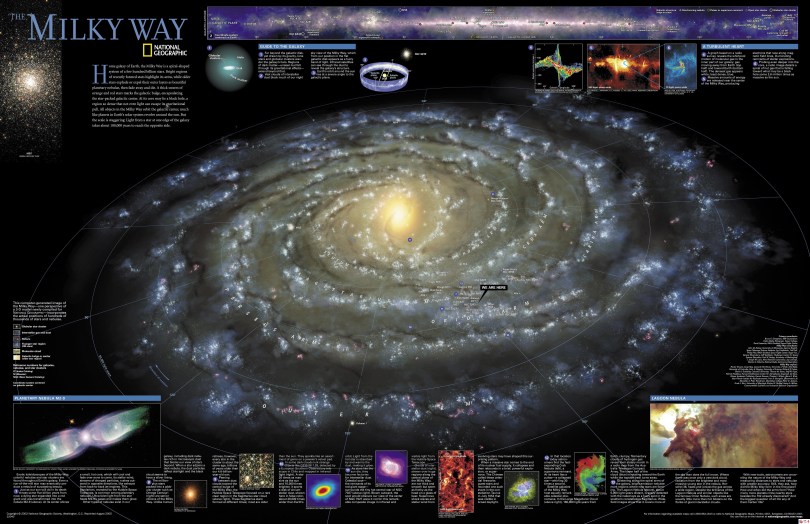 Hundreds of millions of stars are contained in The Milky Way. 