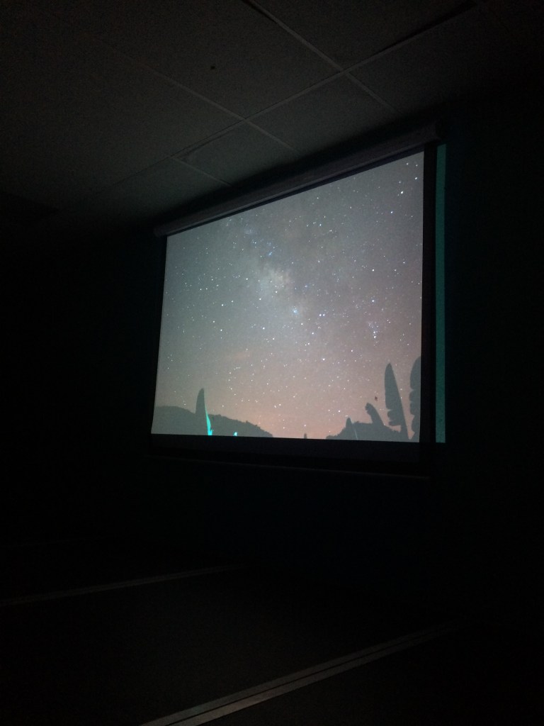 This one is from Utuado. You can see one arm of our galaxy very clearly.